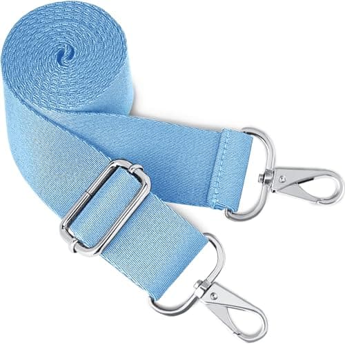 Replacement Wide Strap for BOACAY Crossbody & Messenger Bags — Baby Blue