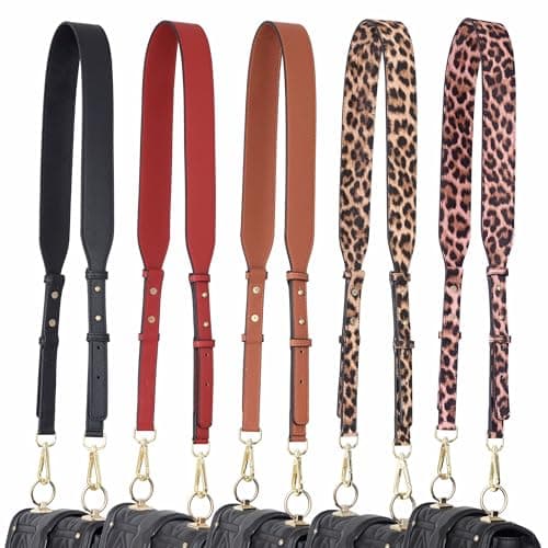 Customizable Leather Crossbody Bag Strap for Handbags and Shoulder Bags