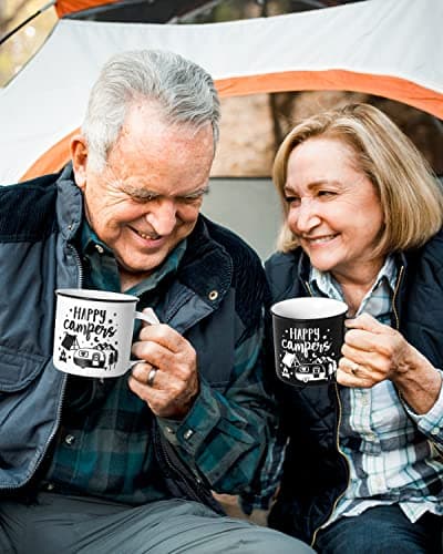 Couples Camping Mug Set for Christmas.