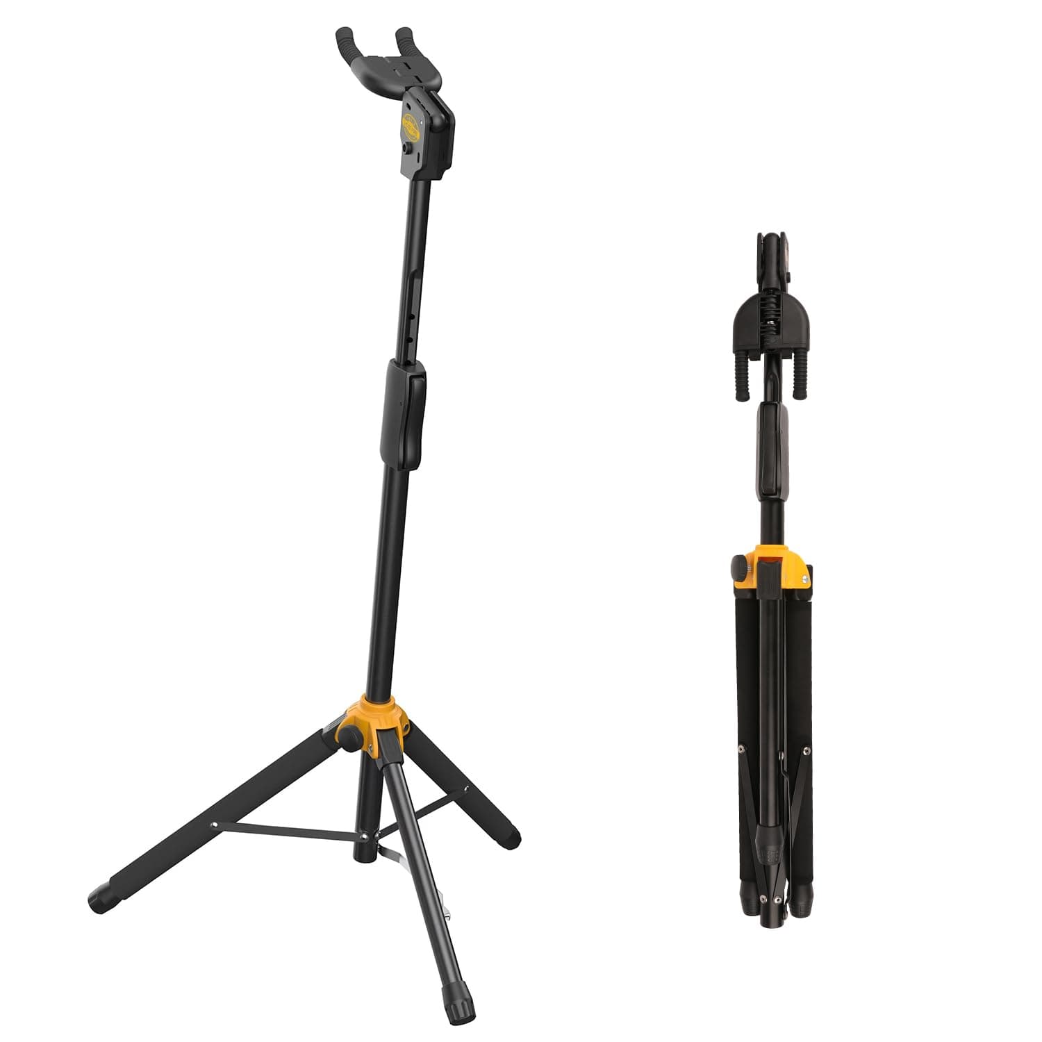 GHOSTFIRE AutoGrip Foldable Guitar Stand for Electric Bass and Acoustic