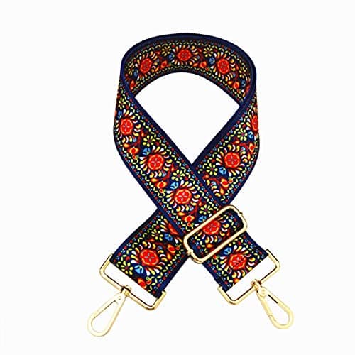 SWTOOL Gold Buckle Adjustable Guitar Strap Cross-Body Bag Straps — Style9