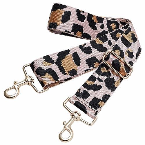 Nefelibata Adjustable 2 Purse Strap - Multi-Pattern Crossbody Replacement — Snake Embroidery