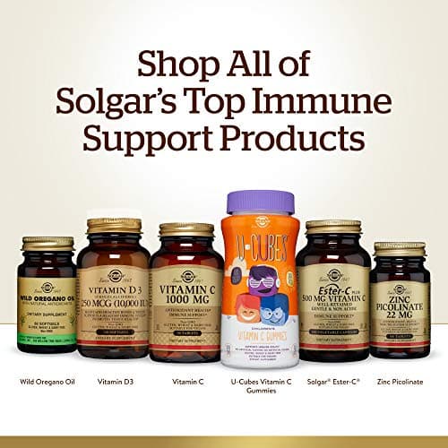 Vitamin C Vegetable Capsules for Antioxidant & Immune Support - 250 Servings