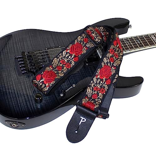 Perri's Leathers Ltd. Adjustable Leather Guitar Straps