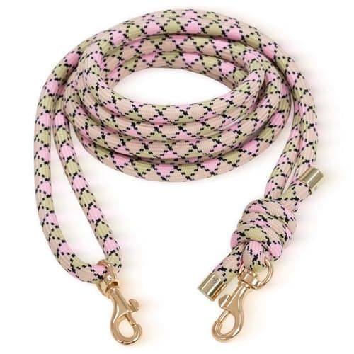 Allzedream Thick Rope Crossbody Bag Purse Strap Replacement — Pink Green Black