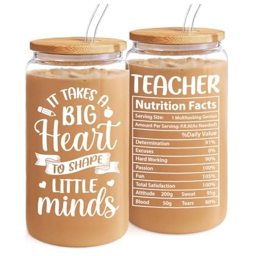 Future Mrs Glass Coffee Cup with Bamboo Lid and Straw - Bridal Shower Gift for Bride-to-be — Teacher