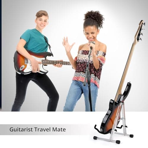 MUSO Crystal Bubble Acoustic/Electric Guitar & Bass Floor Stand