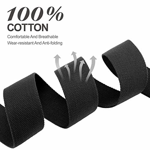 Nefelibata Pick Pocket Guitar Strap, 100% Cotton Leather, Acoustic & Electric
