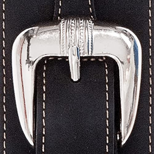 D'Addario Leather Guitar Strap — Belt Buckle Black