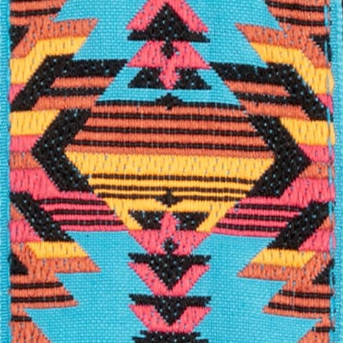 Ernie Ball Classic Jacquard Noble Rose Guitar/Bass Strap — Albuquerque Noon