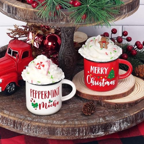 Festive Christmas Tiered Tray Decor for Women