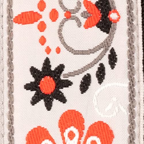 Ernie Ball Classic Jacquard Noble Rose Guitar/Bass Strap — Red Bird Winter