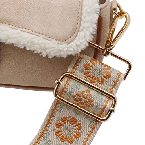 SWTOOL Gold Buckle Adjustable Guitar Strap Cross-Body Bag Straps