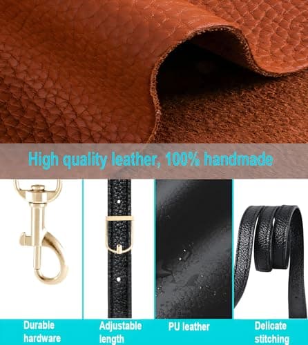 Leather Handbag Straps for Crossbody Replacement