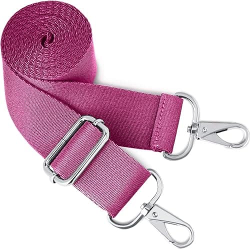 Replacement Wide Strap for BOACAY Crossbody & Messenger Bags — Cerise Pink