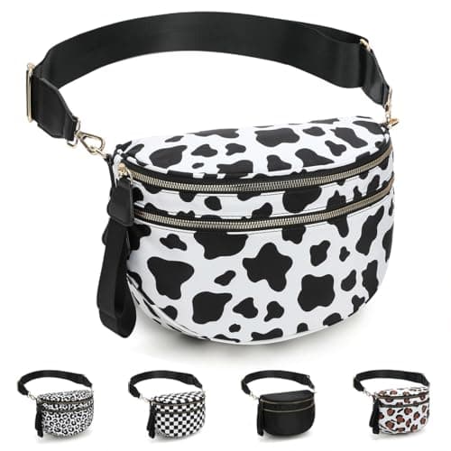 Nuvore Checkered Crossbody Bag, Stylish & Practical for Women
