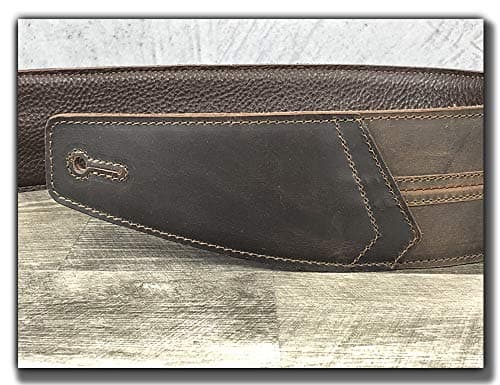 Full Grain Padded Leather Guitar Strap for Electric, Acoustic, and Bass Guitars