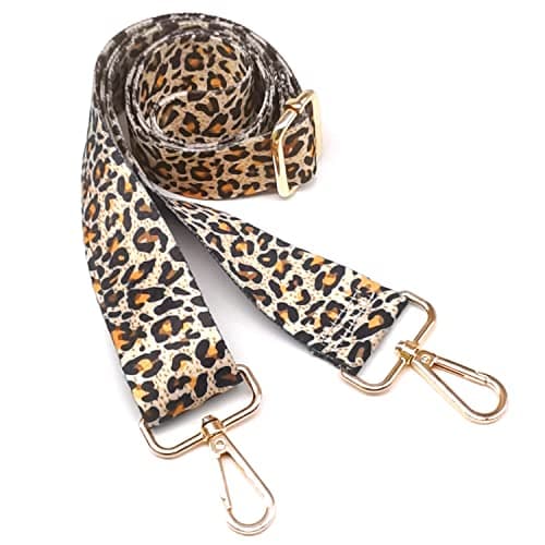 Women's Handbag Shoulder Strap - Wide 3.8cm Crossbody Bag Replacement — Leopard-small