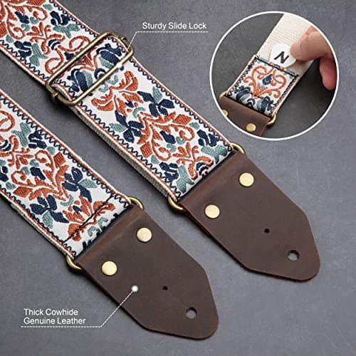 Cool Woven Guitar Strap for Kids and Guitarists