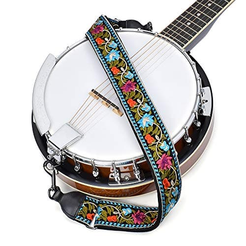 Banjo Strap Jacquard Woven Guitar Strap