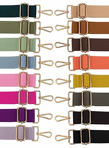 Allzedream Thick Strap Wide Adjustable Crossbody Handbag