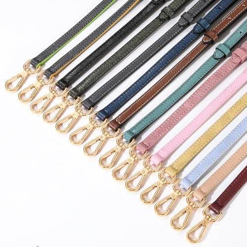 Hamdecro Leather Purse Strap Replacement, Crossbody & Shoulder Straps for Bags, Adjustable