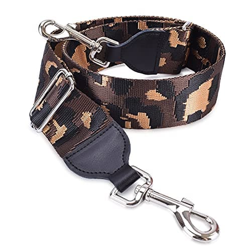 Crossbody Purse Strap Replacement for Women and Girls — Camouflage Coffee