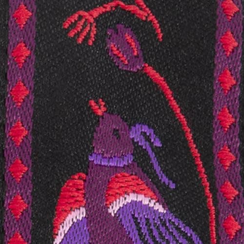 Ernie Ball Classic Jacquard Noble Rose Guitar/Bass Strap — Pleasant Pheasant