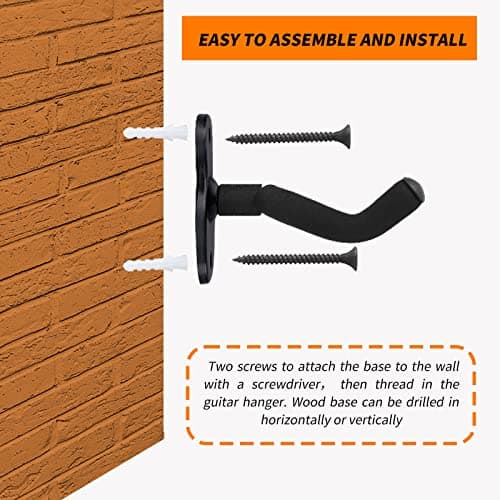 Donux Guitar Wall Mount Stand (2 Set)