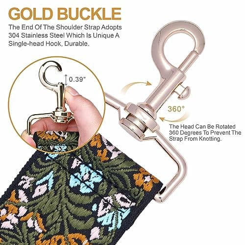 Nefelibata Adjustable 2 Purse Strap - Multi-Pattern Crossbody Replacement