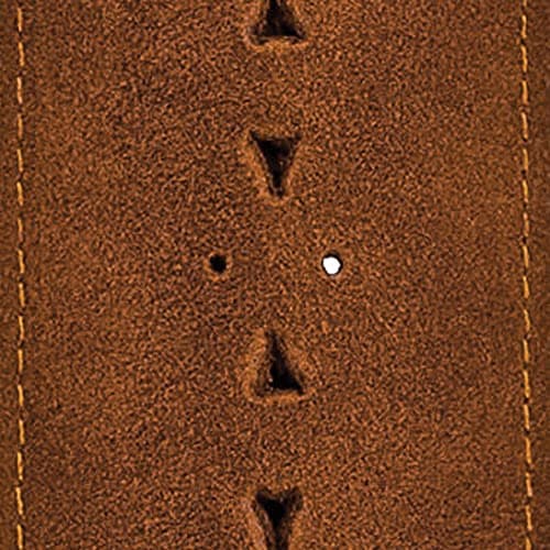 D'Addario Leather Guitar Strap — Honey Suede Apache