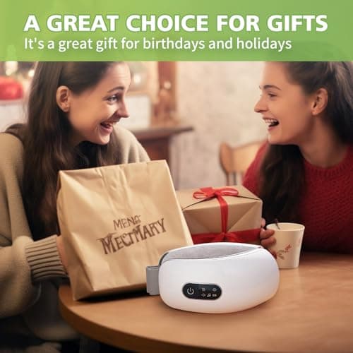 Smart Eye Massager with Bluetooth Music - Christmas Birthday Gift for Men and Women