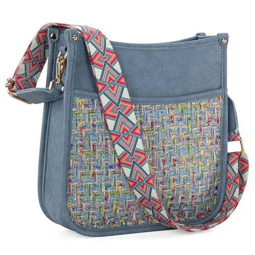 Montana West Women's Crossbody Hobo Shoulder Bags — D-blue