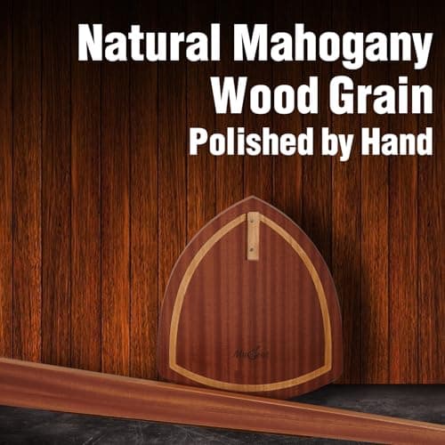 Mahogany Wood Guitar Stand for Home and Studio