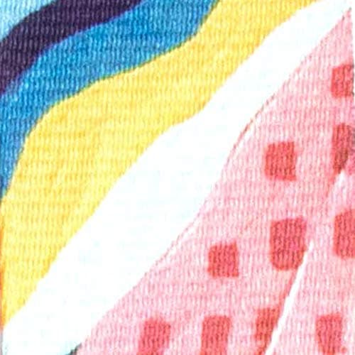 KLIQ Vintage Woven Guitar Strap for Acoustic & Electric Guitars — Artist Series "Anemone"