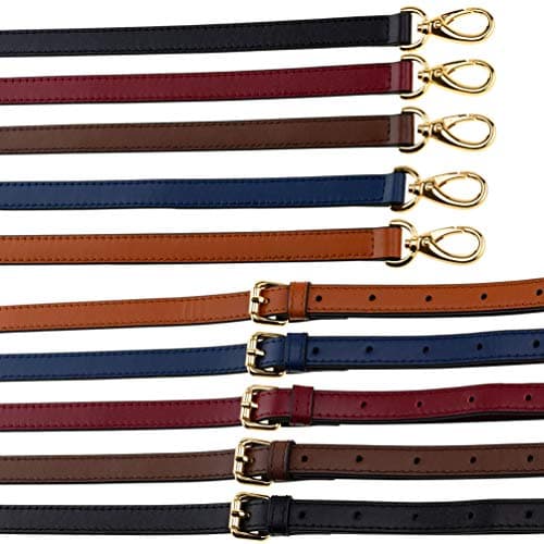 Allzedream Genuine Leather Crossbody Handbag Purse Strap Replacement Adjustable Long