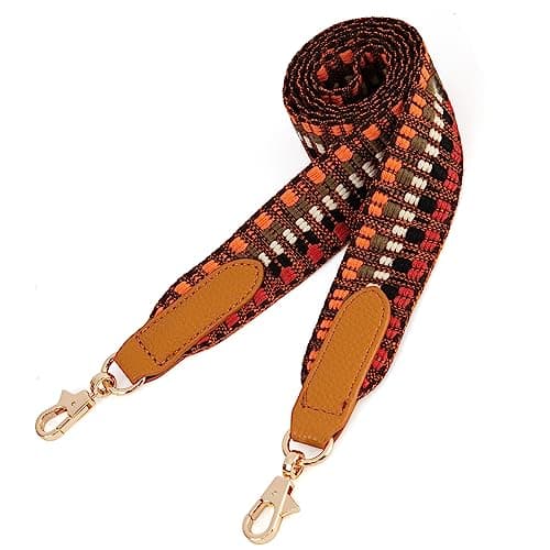 Adjustable Multicolor Replacement Straps for Montana West Crossbody Handbag — Fixed-zigzag Multi-2024