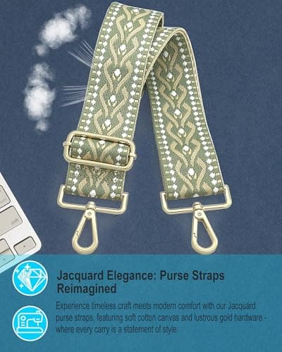 GIINJKGO Purse & Crossbody Guitar Strap Replacement
