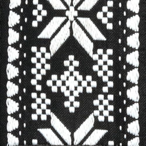 Ernie Ball Guitar Strap Black 43" Classic Strap — Midnight Blizzard
