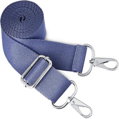 Replacement Wide Strap for BOACAY Crossbody & Messenger Bags — Violet Blue