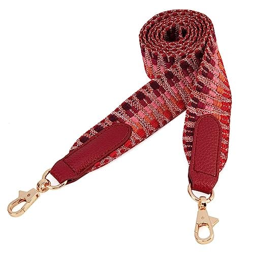 Adjustable Multicolor Replacement Straps for Montana West Crossbody Handbag — Fixed-zigzag Multi-2026