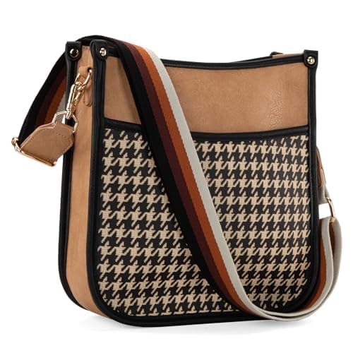 Montana West Women's Crossbody Hobo Shoulder Bags — D-houndstooth