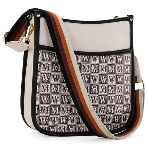 Montana West Women's Crossbody Hobo Shoulder Bags — D-mw-white