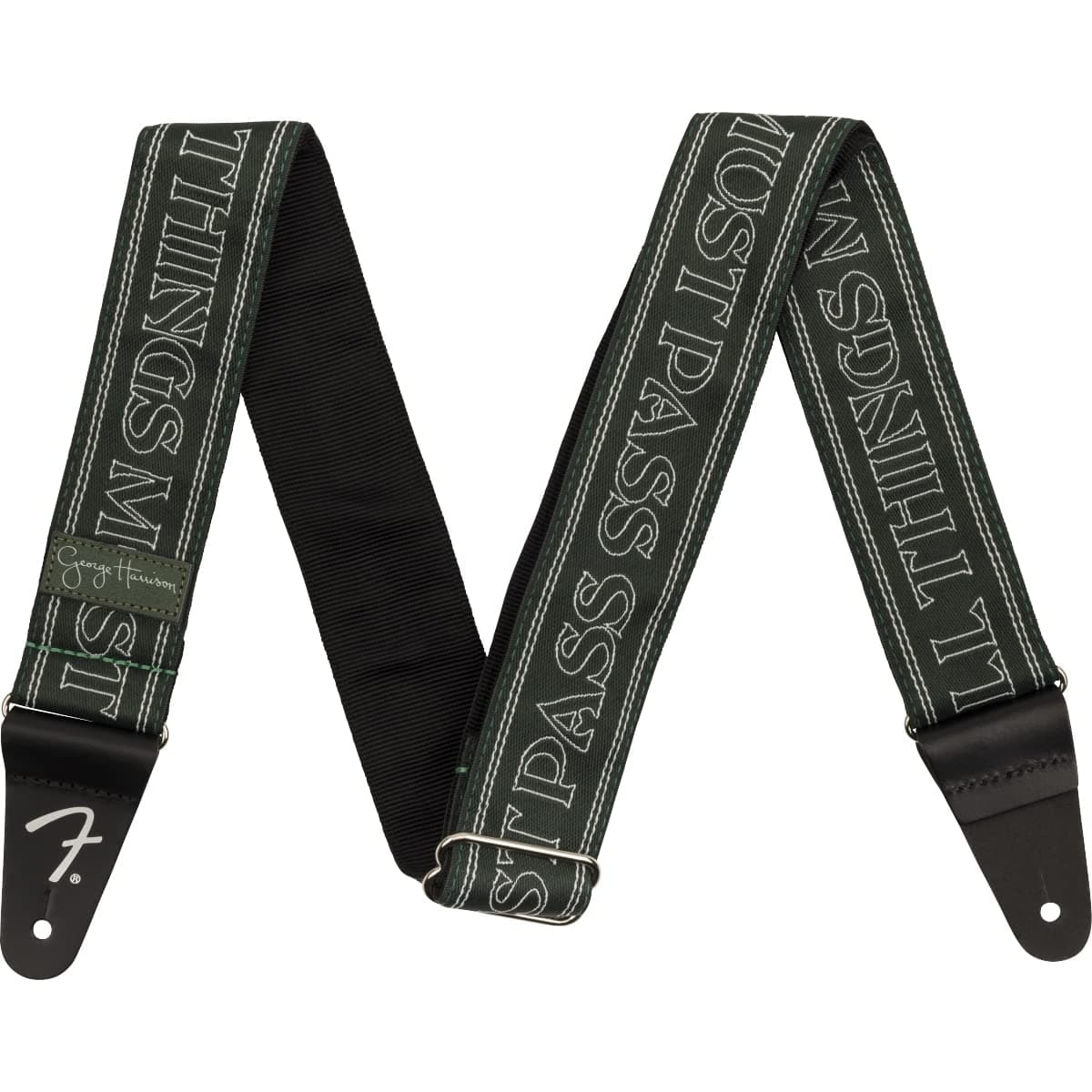 George Harrison Green Logo Strap
