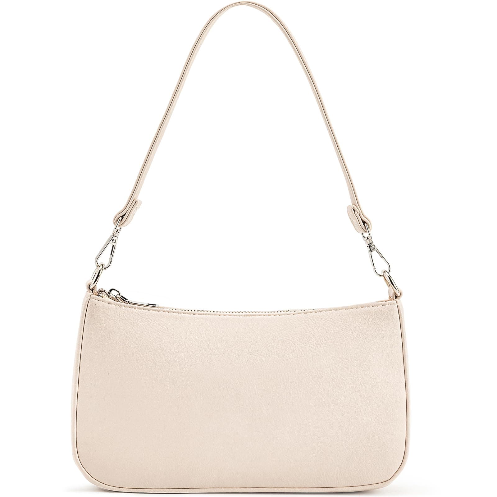 NIUEIMEE ZHOU Small Shoulder/Crossbody Clutch Bag for Women with 2 Removable Straps