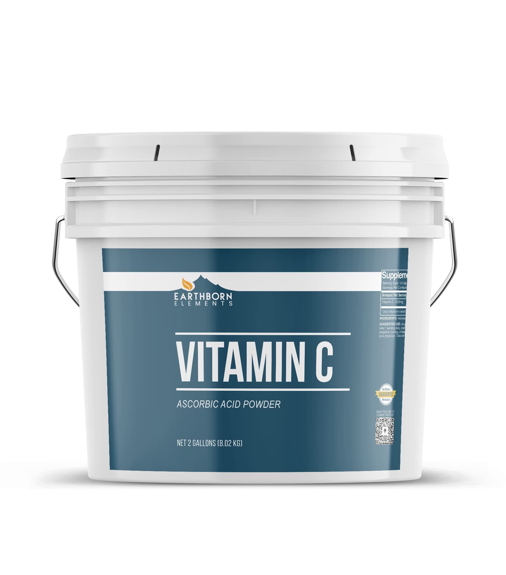 Earthborn Elements Vitamin C Powder, 2 Gallon