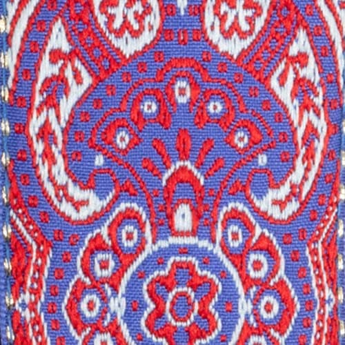 Ernie Ball Classic Jacquard Noble Rose Guitar/Bass Strap — Paisley Dream