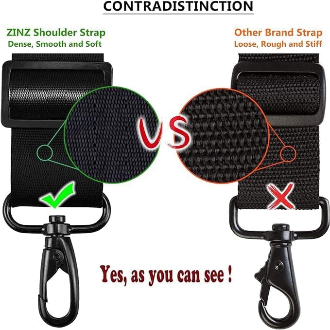 Padded Shoulder Strap Replacement for ZINZ Bag