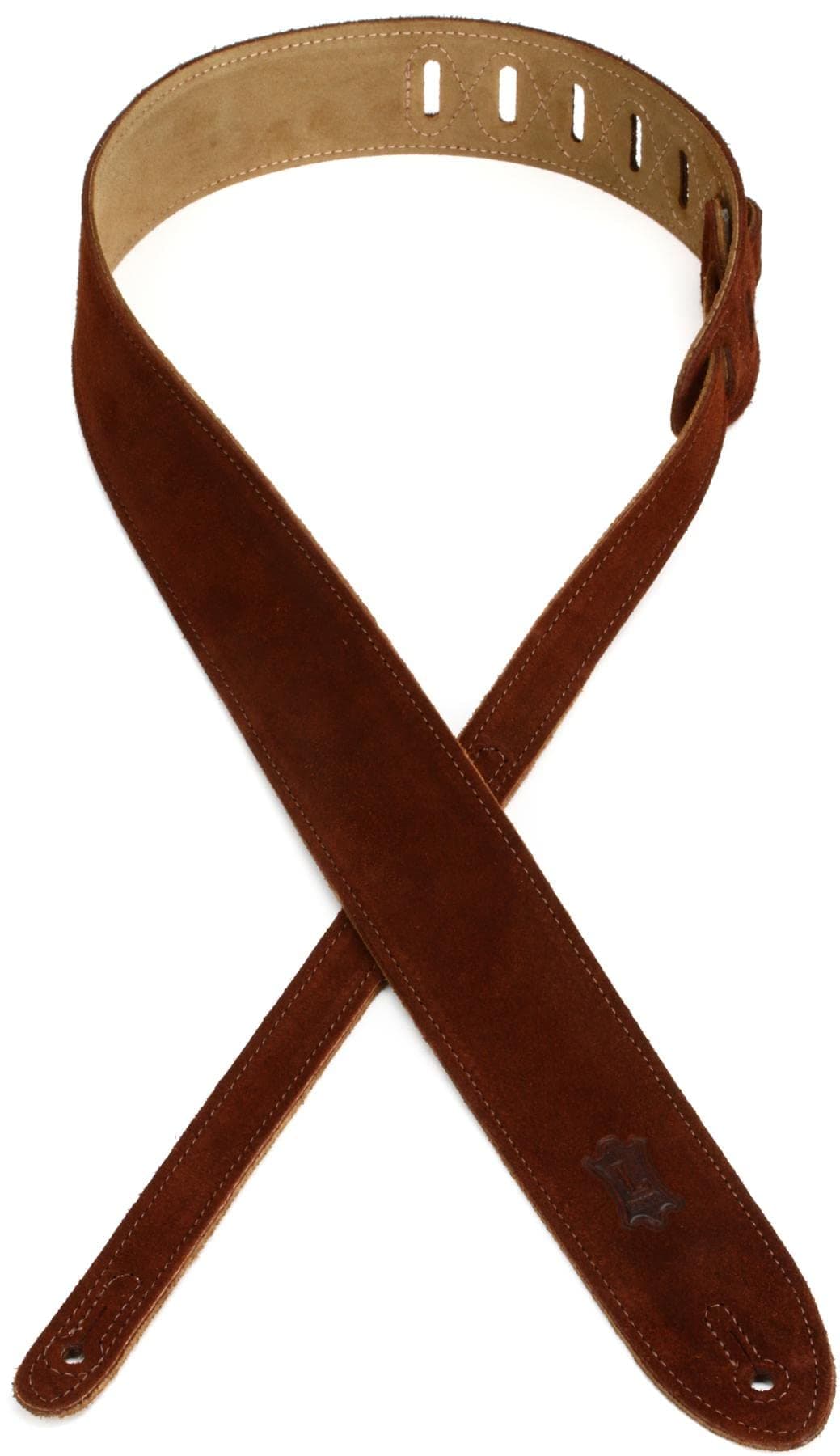 Levy's 2" Brown Suede Leather Strap
