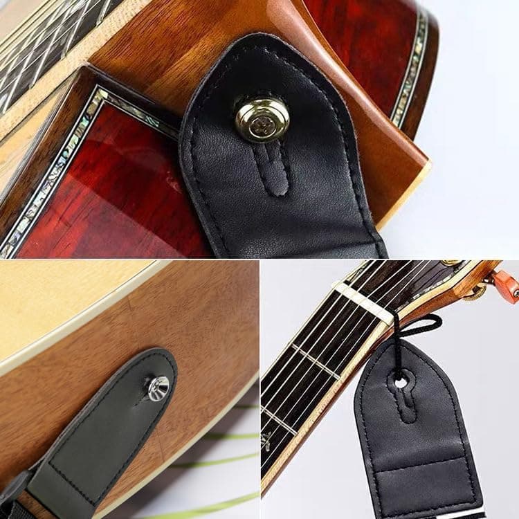 SCORYULE Adjustable Guitar & Bass Strap with Pick Holder